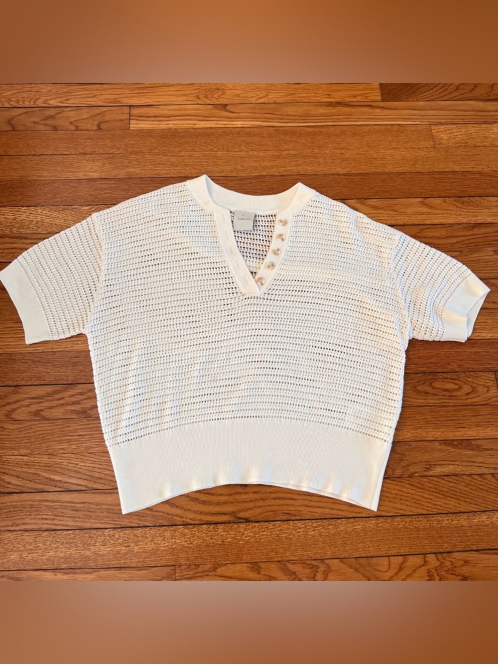 Varley Callie Knit Top Size XL